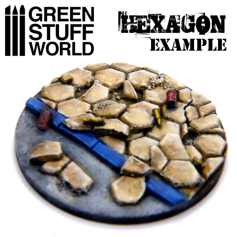 1160 - Hexagons Rolling Pin