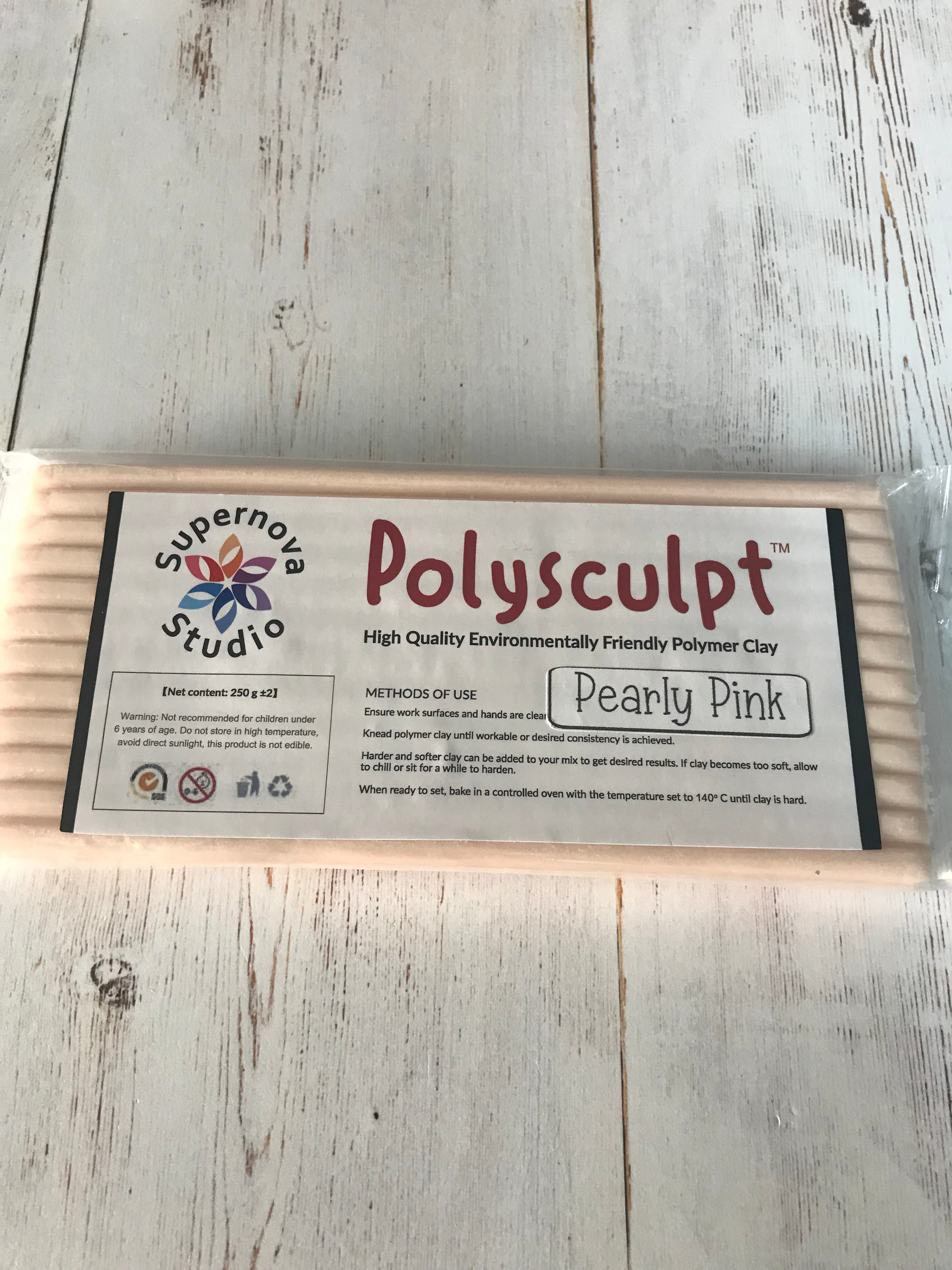 Pearly Pink Polysculpt ™ Polymer Clay - 250g
