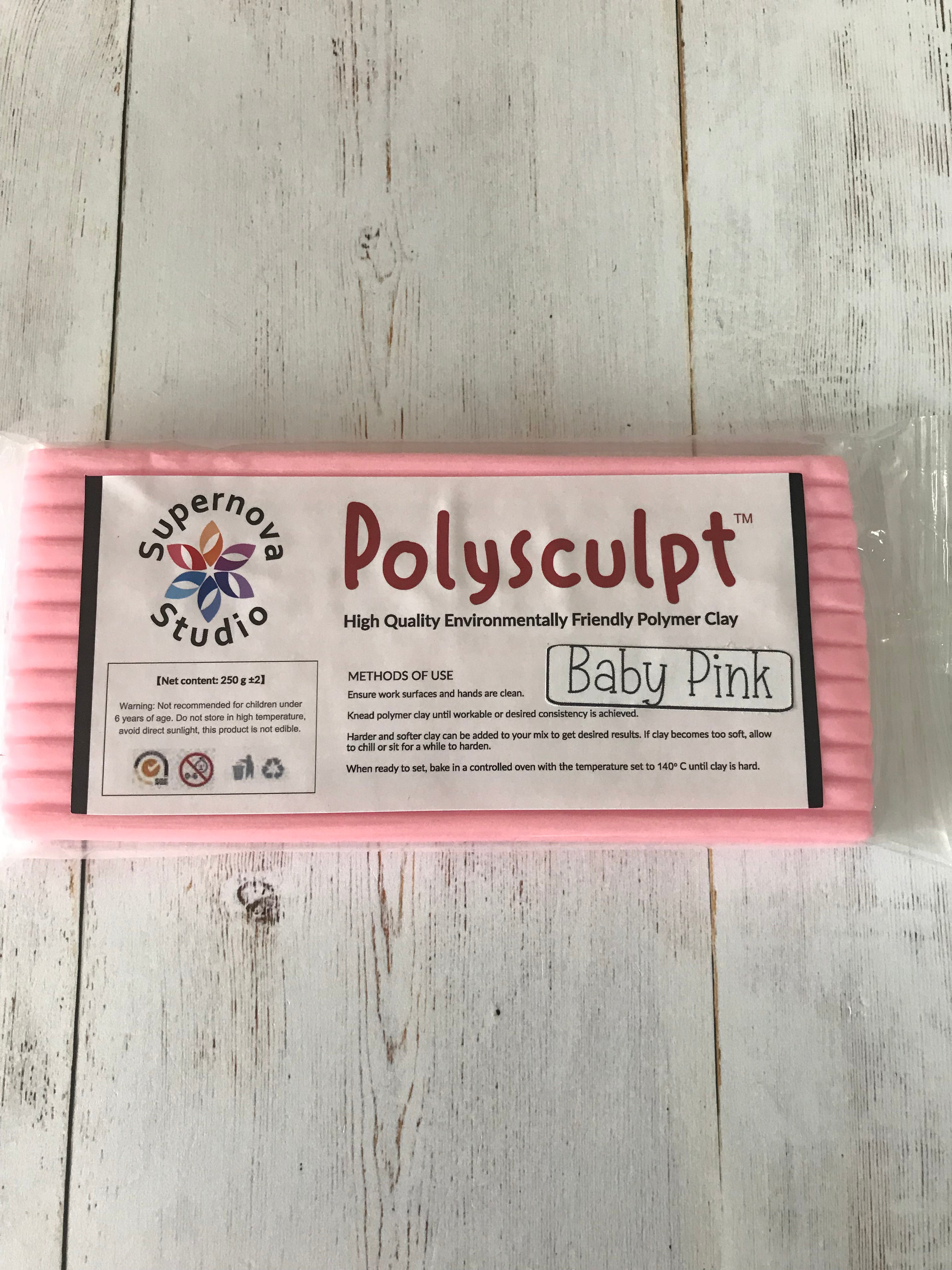 Baby Pink Polysculpt™ Polymer Clay -  250g