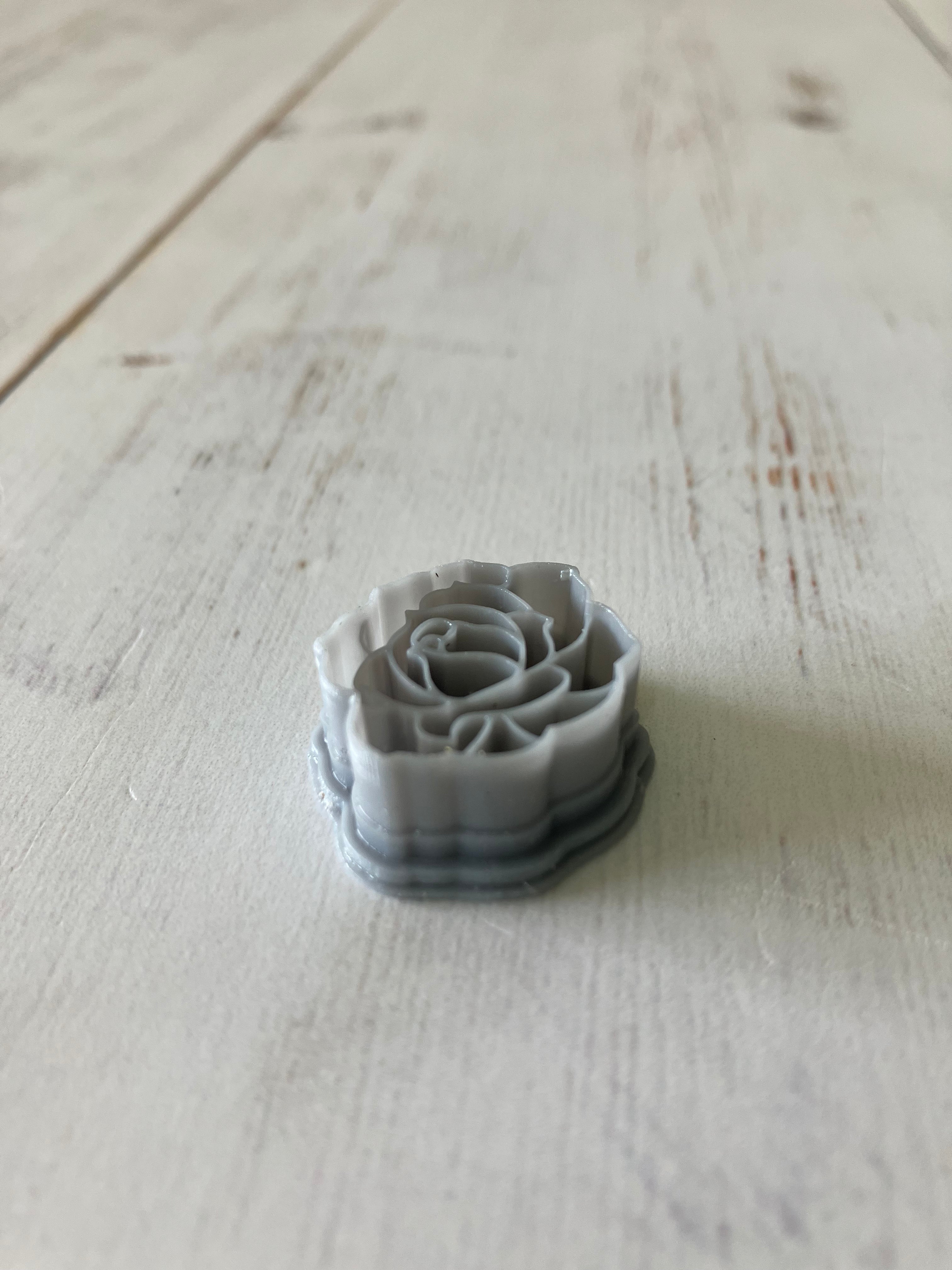 3D Gizmo's -  Dainty Rose Cutter (resin)