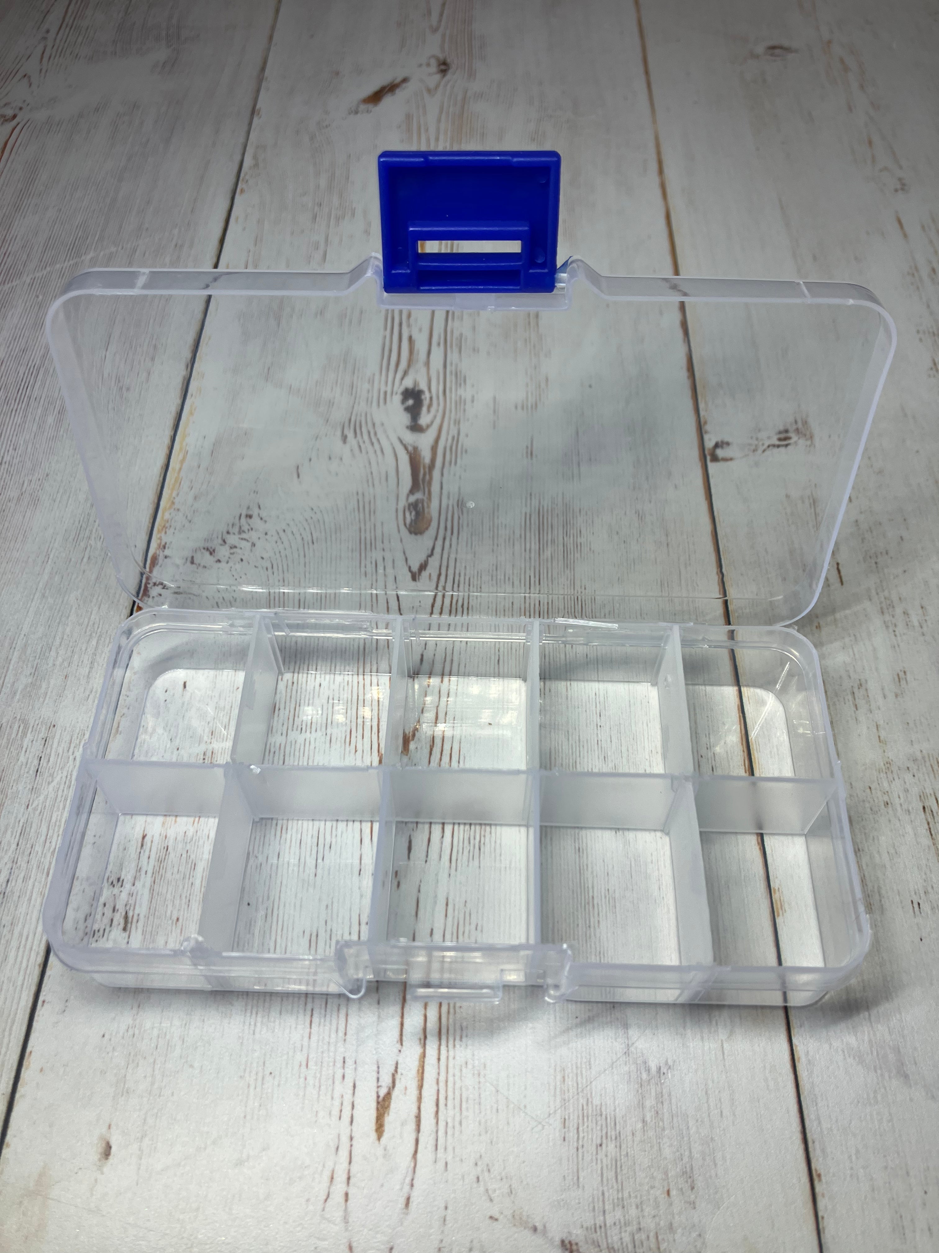 Small Plastic Organizer Box (10 Compartments) EMPTY