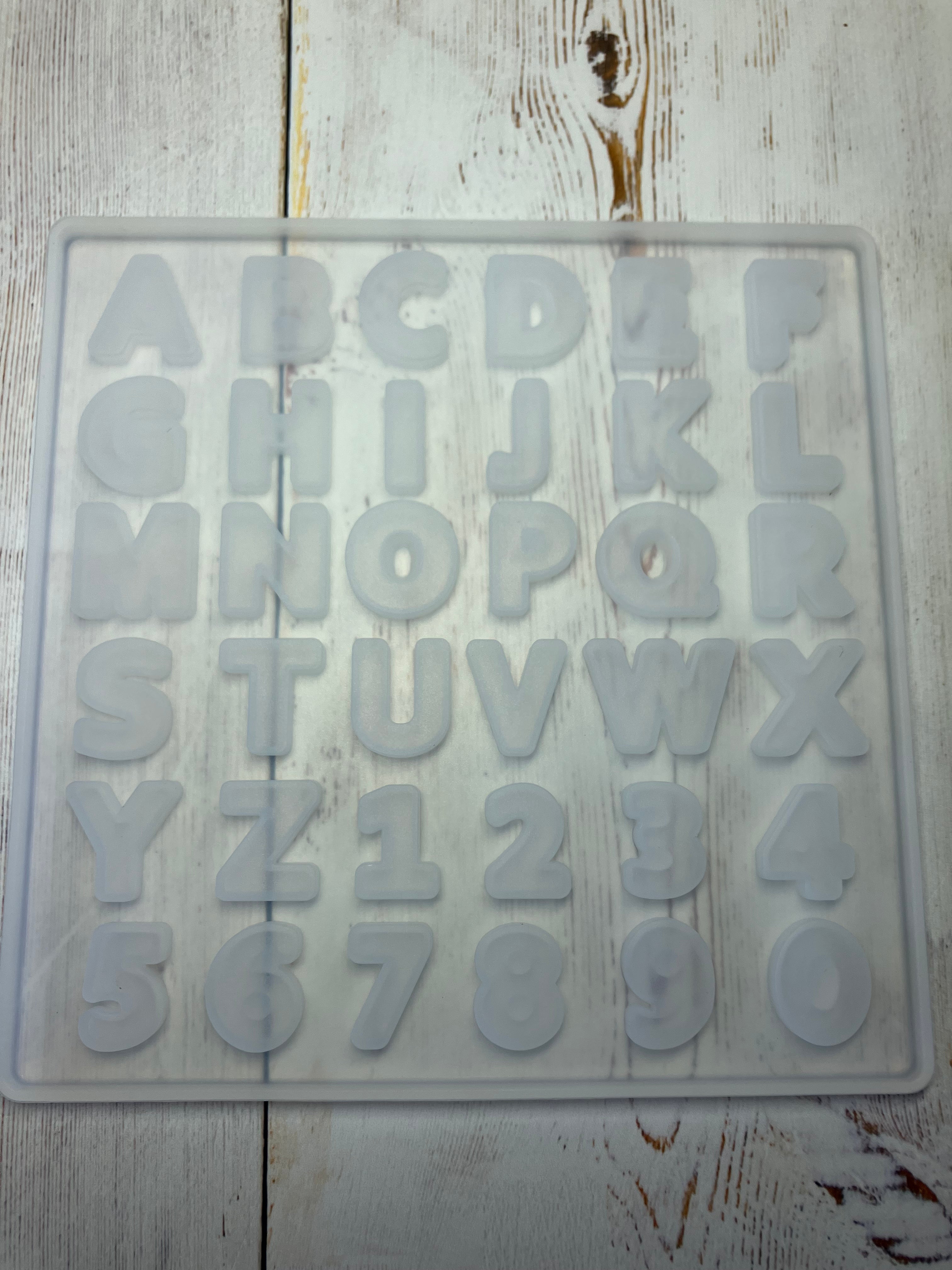 Small Alphabet Letter Mould