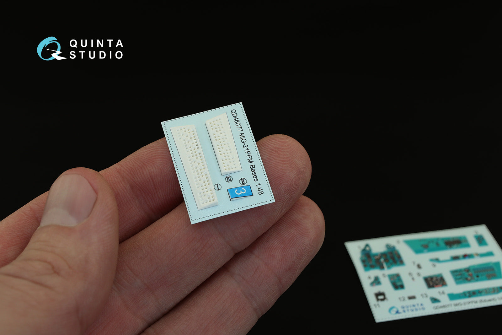 Quinta Studio - 1/48 Mig-21PFM (Emerald Colour Panels) - QD48077 for Eduard kit
