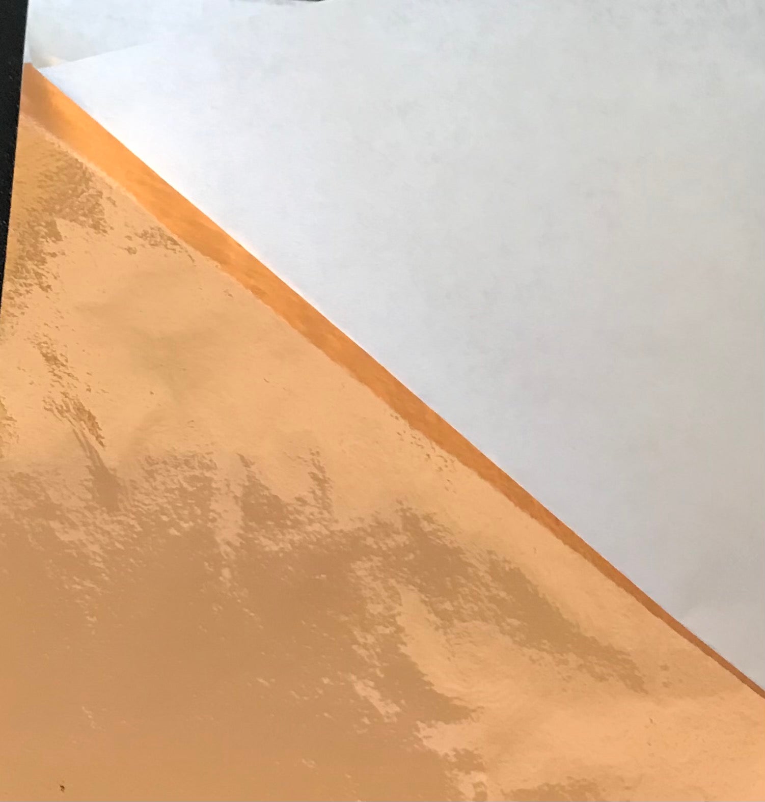 Rose Gold Leaf Sheets 9cm x 9cm (100 Sheets)