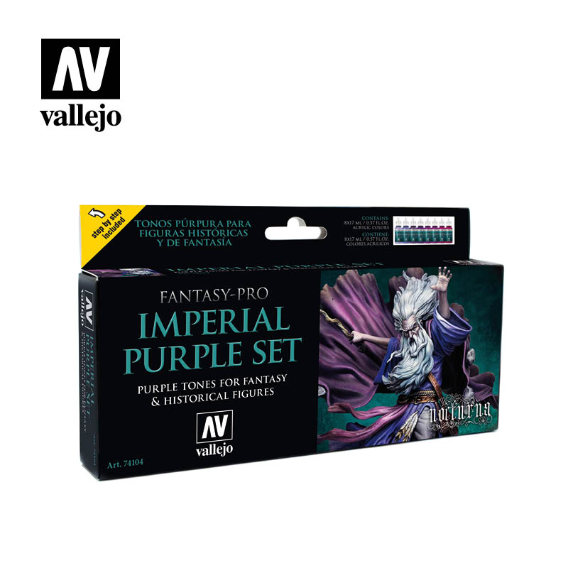 74.104  Imperial Purple Set  (8) x 17 ml