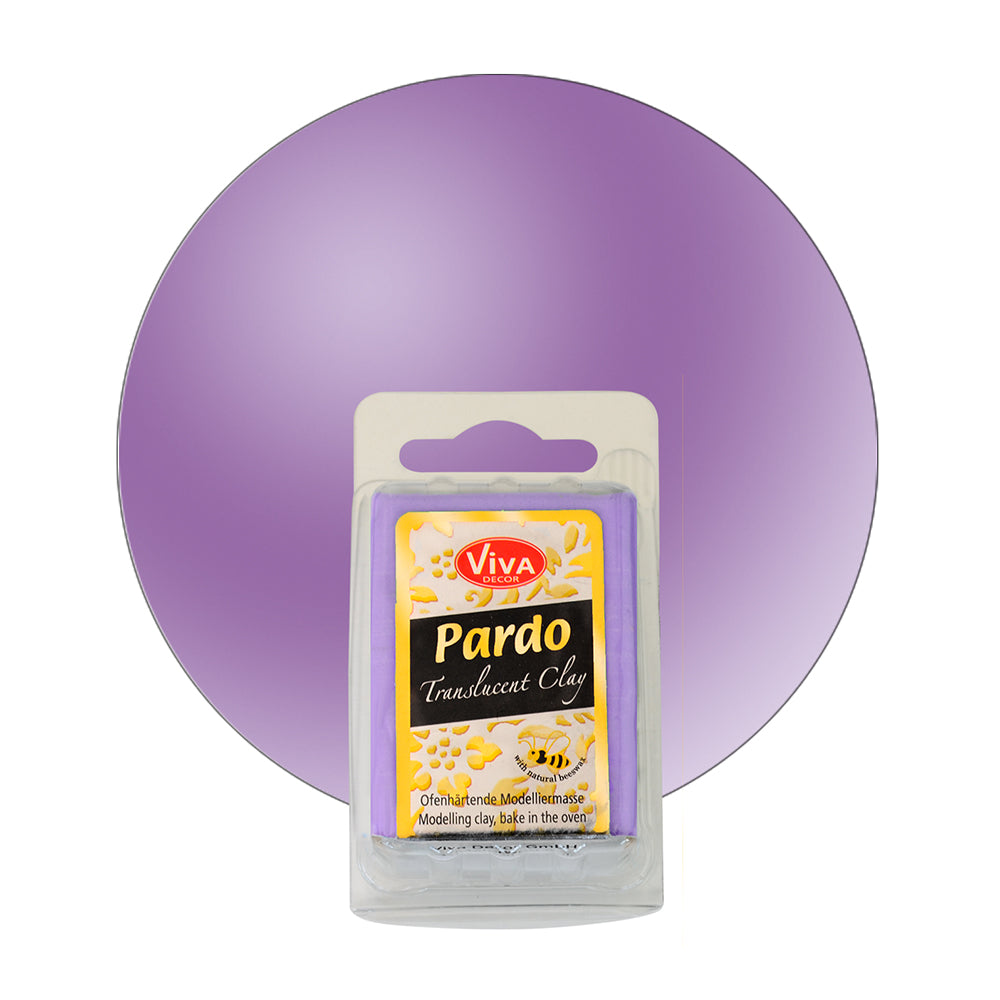 PARDO - Translucent Clay - Lilac Transparent - 56g