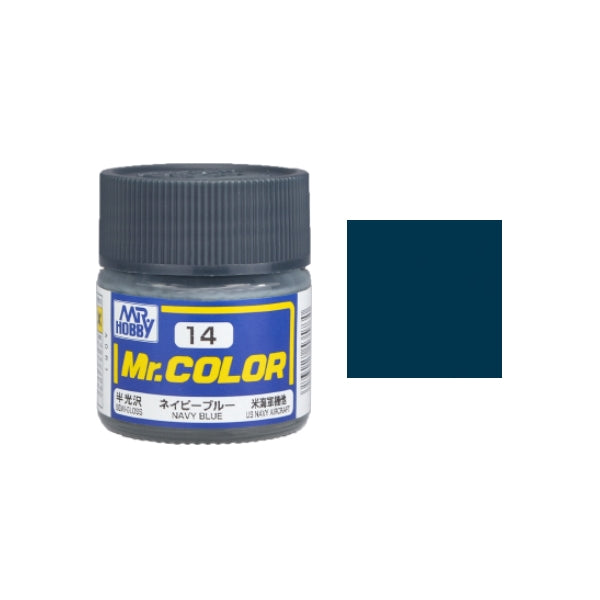 Mr. Color 14  - Navy Blue  (Semi-Gloss)
