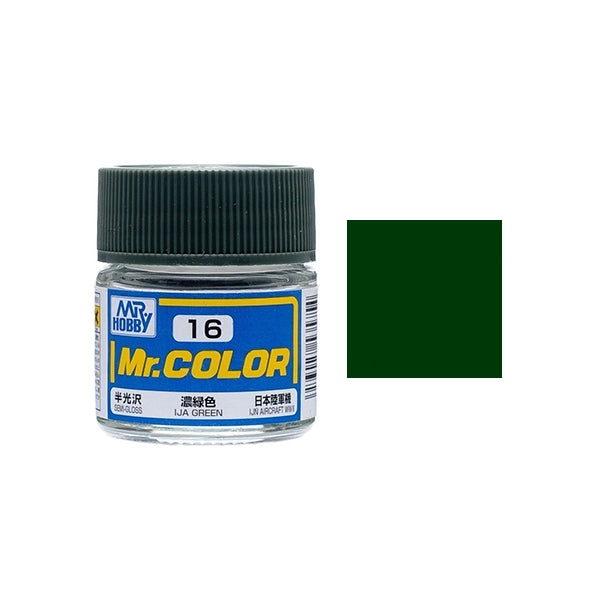Mr. Color 16  - IJN Green  (Semi-Gloss)