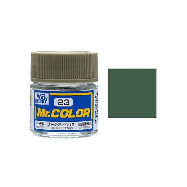 Mr. Color 23  - Dark Green 2 (Semi-Gloss)