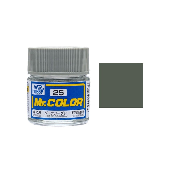 Mr. Color 25  - Dark Sea Gray (Semi-Gloss)
