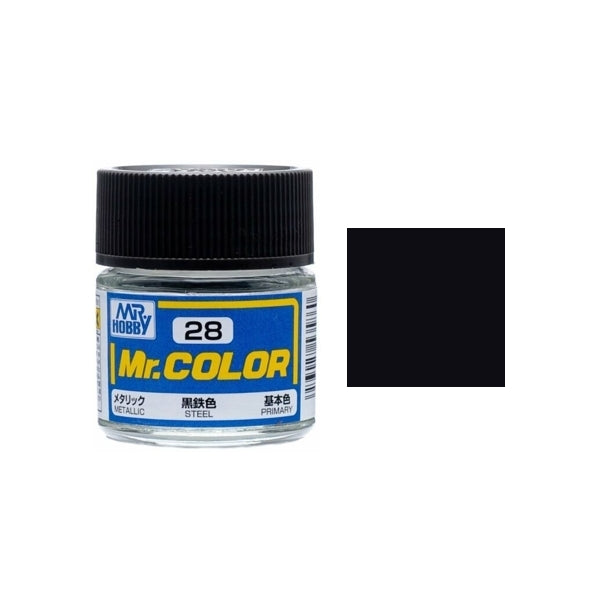 Mr. Color 28  - Steel (Metallic)
