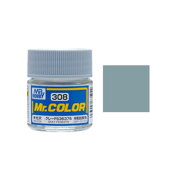 Mr. Color 308  - FS36375 Light Ghost Gray