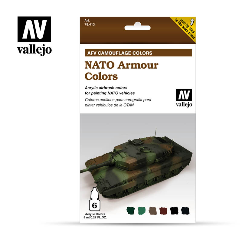 78.413 AFV Nato Armour Colors (6 x 8ml)