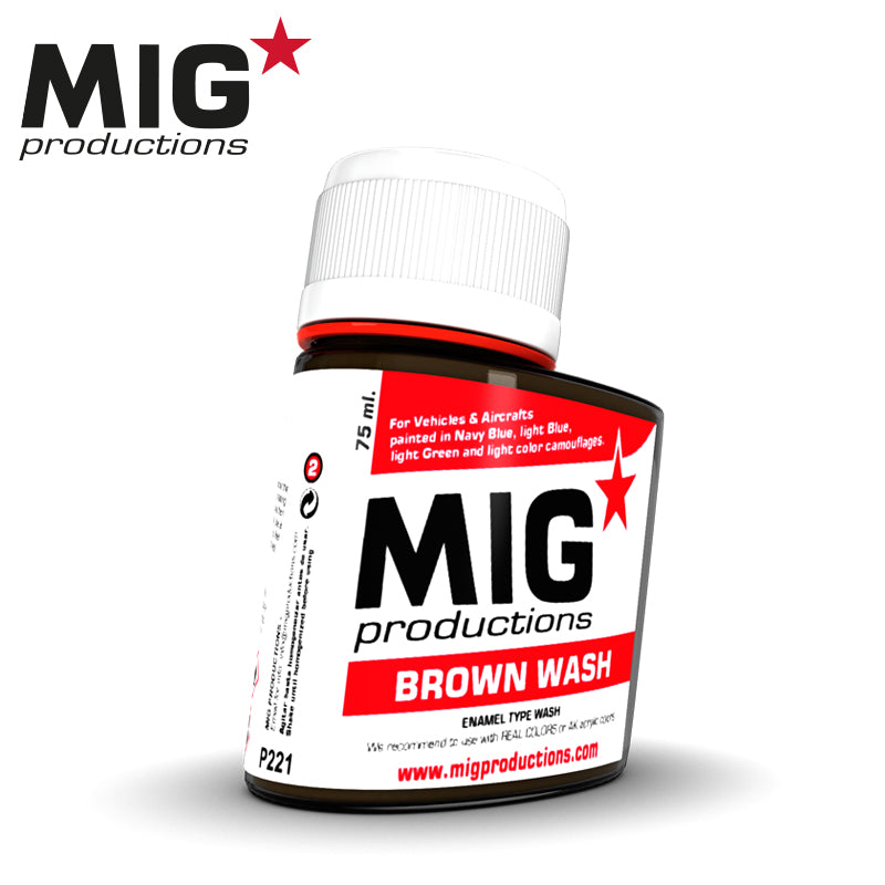 P221 - MIG Brown Wash 75ml