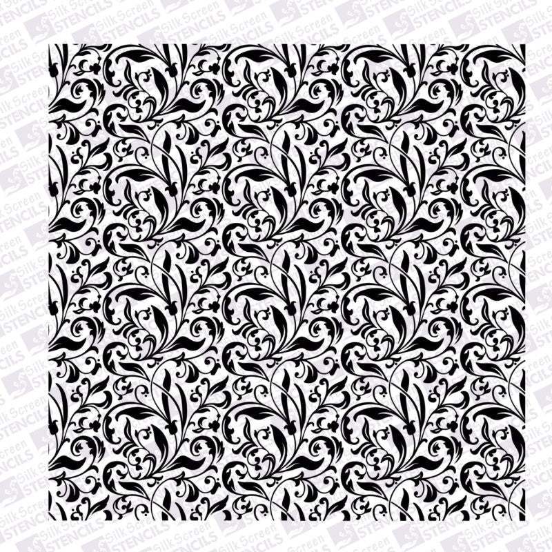 Pattern Floral - J (131mm x 139mm)