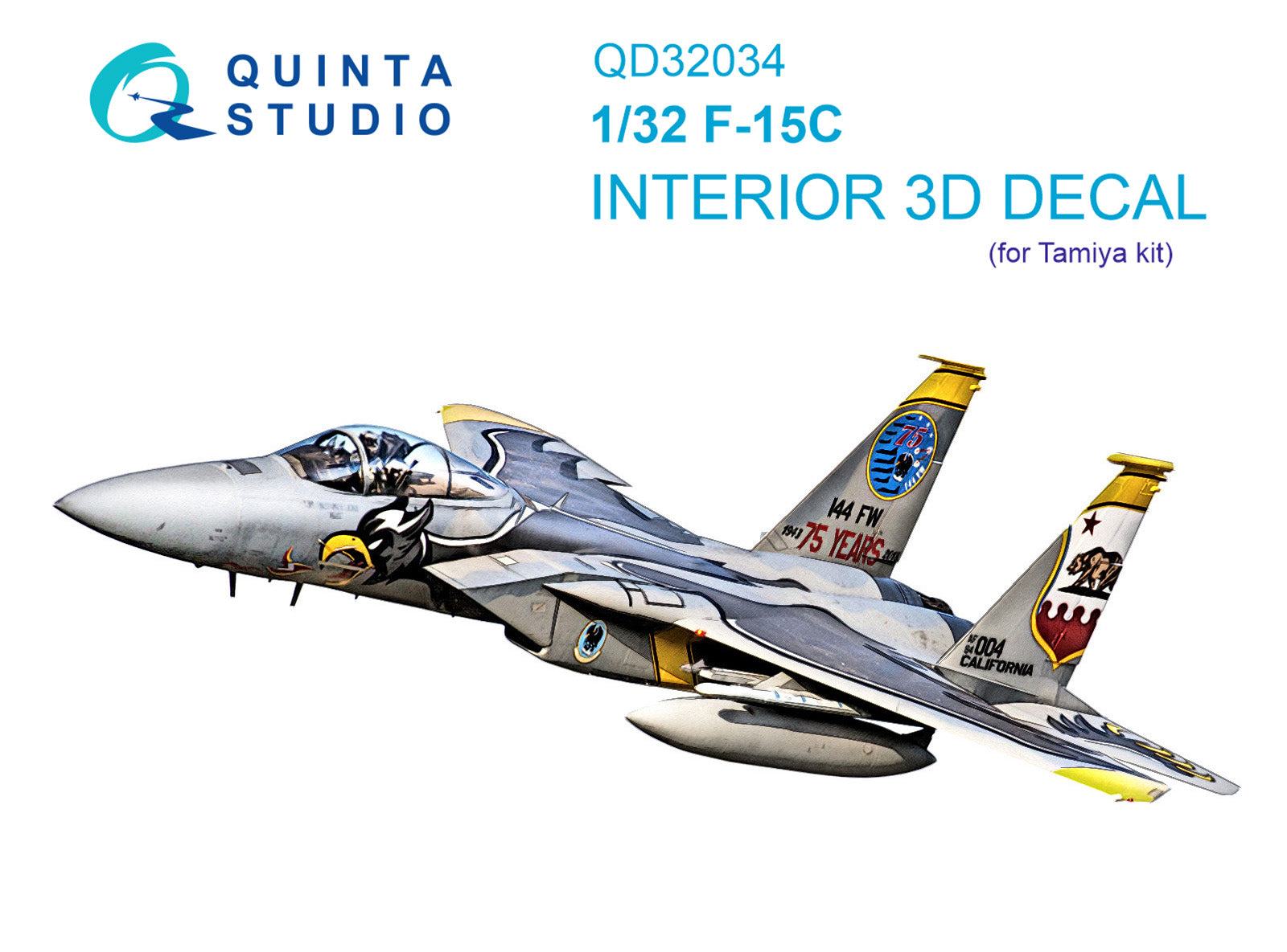 Quinta Studio - 1/32 F-15C QD32034 for Tamiya kit