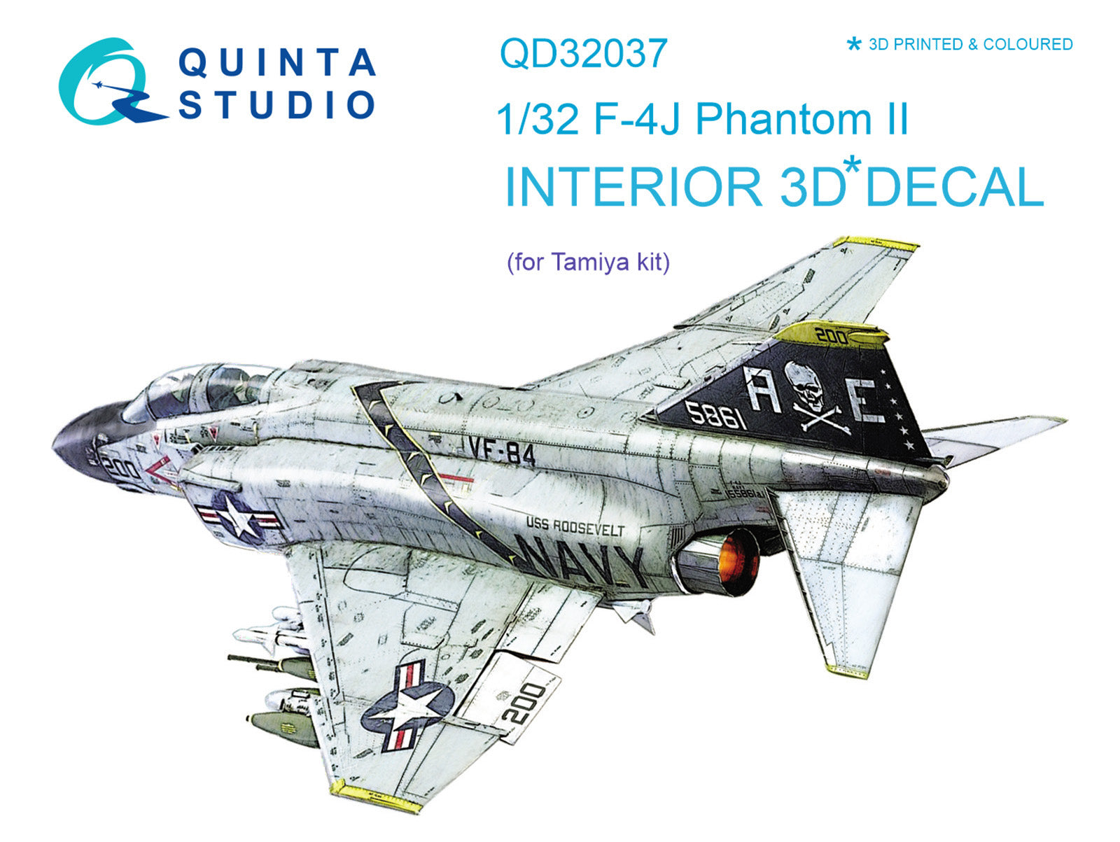 Quinta Studio - 1/32 F-4J QD32037 for Tamiya kit