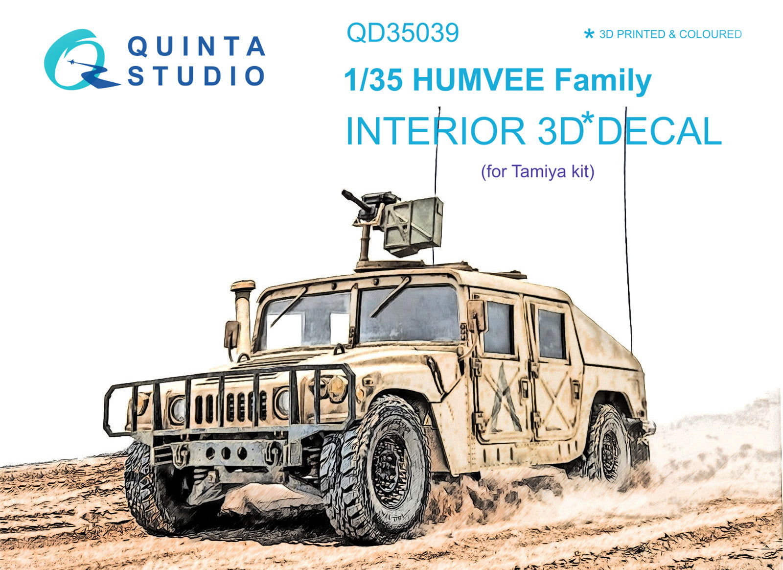 Quinta Studio - 1/35 HUMVEE Family QD35039 for Tamiya kits