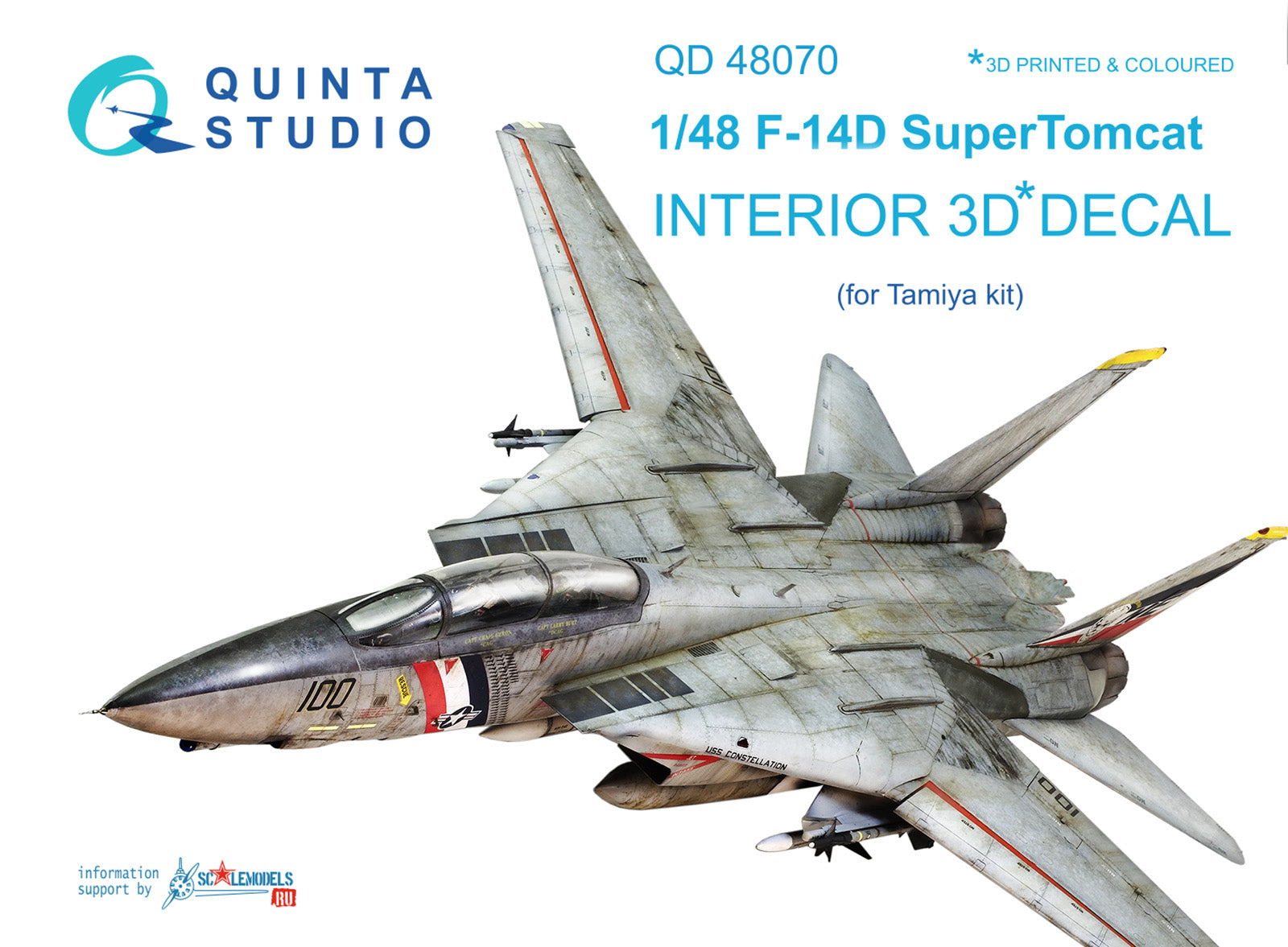 Quinta Studio - 1/48 F-14D QD48070 for Tamiya kit