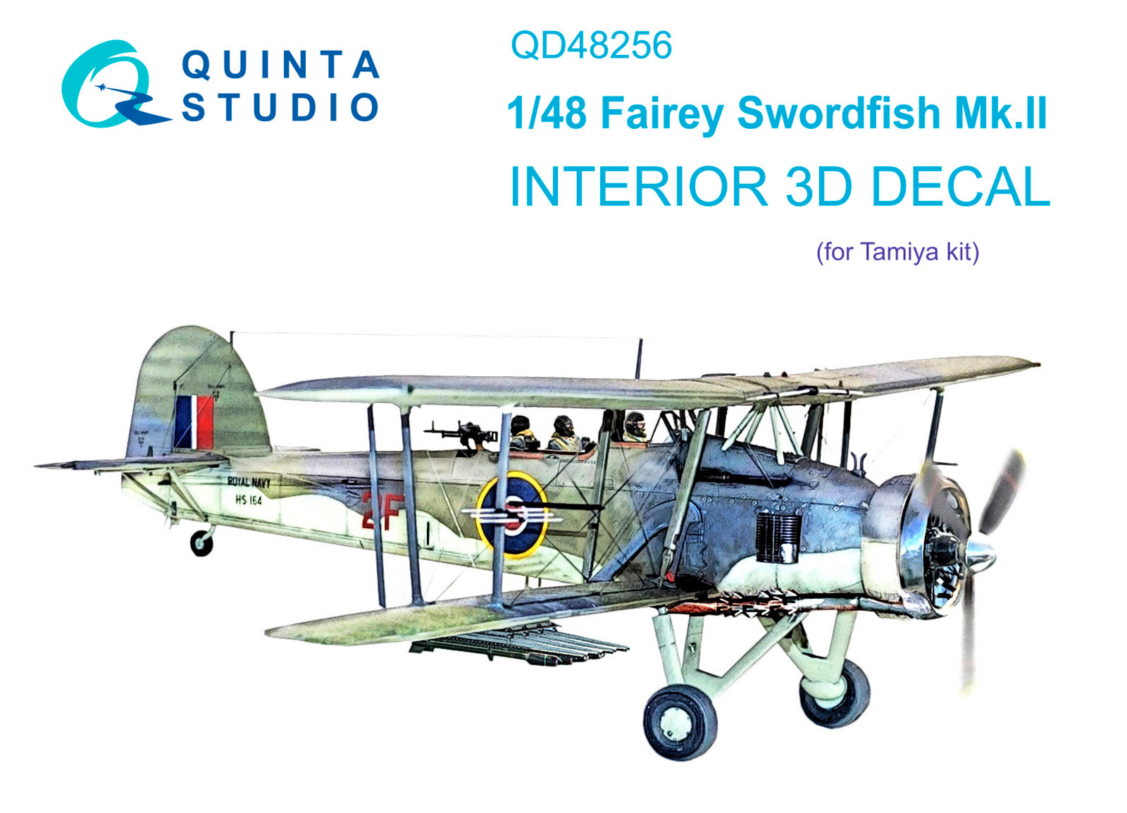 Quinta Studio - 1/48 Swordfish Mk.ll QD48256 for Tamiya kit