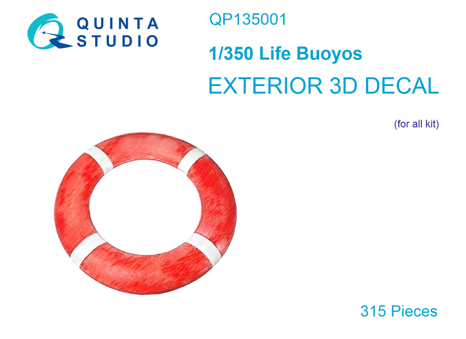 Quinta Studio - 1/350 Life Buoys 315 pcs QP135001