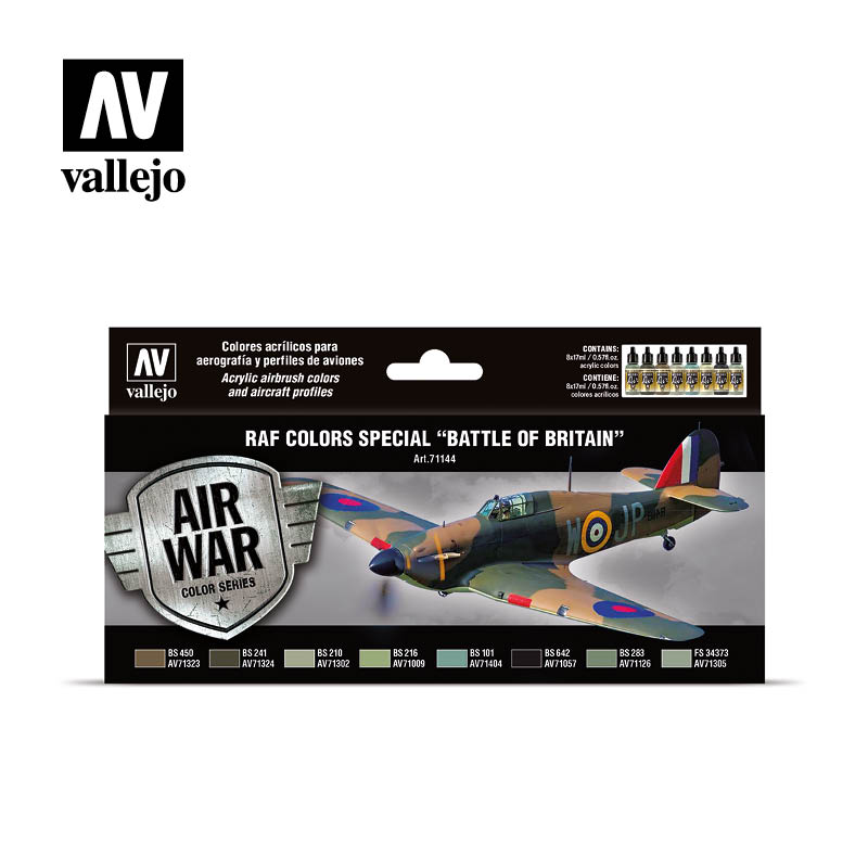 71.144 SPECIAL BATTLE OF BRITAIN - Vallejo Model Air Set