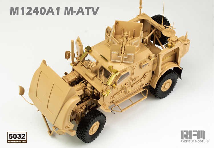 RM5032 - M1240 A1 M-ATV MRAP All Terrain Vehicle w/Full Interior Detai