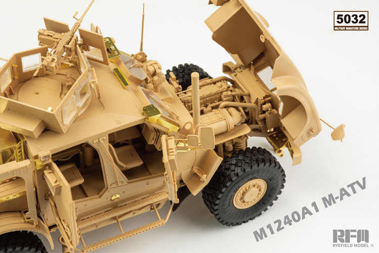 RM5032 - M1240 A1 M-ATV MRAP All Terrain Vehicle w/Full Interior Details