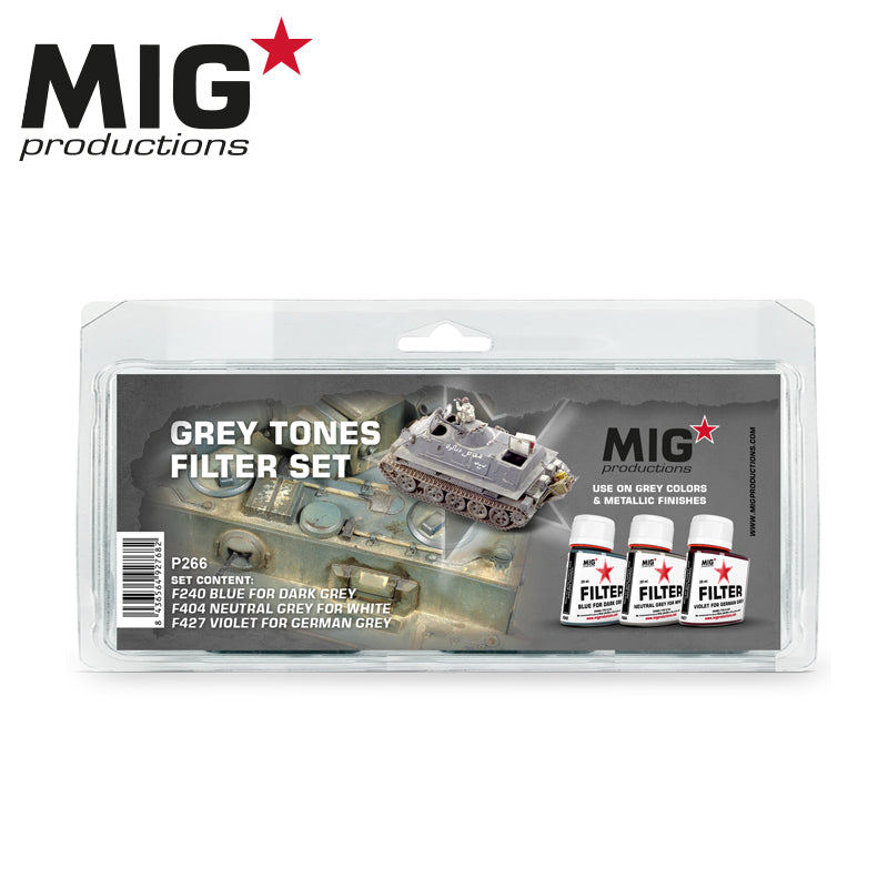 P266 - MIG - Grey Tones Filter Set