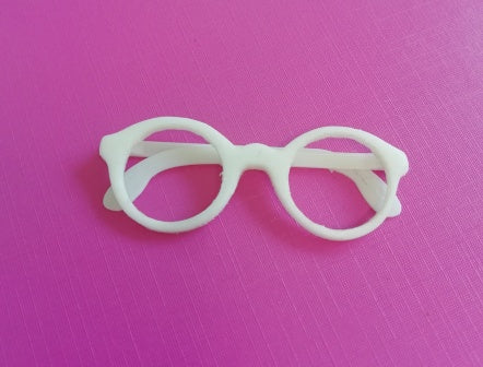 3D Gizmo's Spectacles - Round Frame - Medium  - 4 cm (3 pcs)