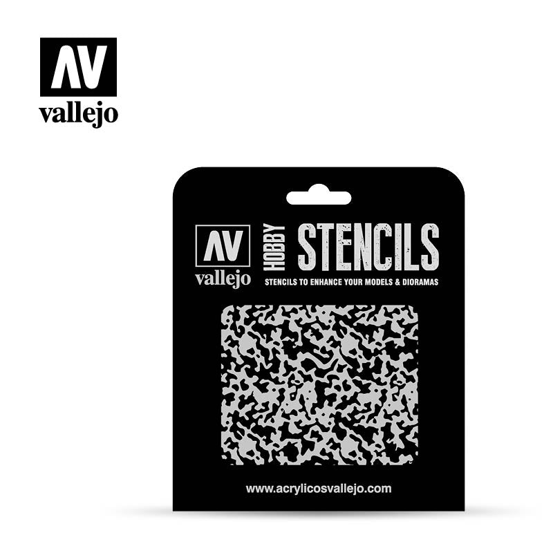 ST-AIR001 - Vallejo Hobby Stencils - Worn Paint - SCALE 1/48