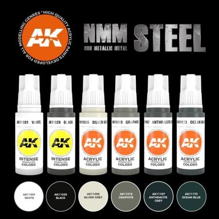 AK11601 -  Non Metallic metal : Steel Set