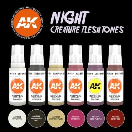 AK11602 -  Night Creatures Flesh Tone Set