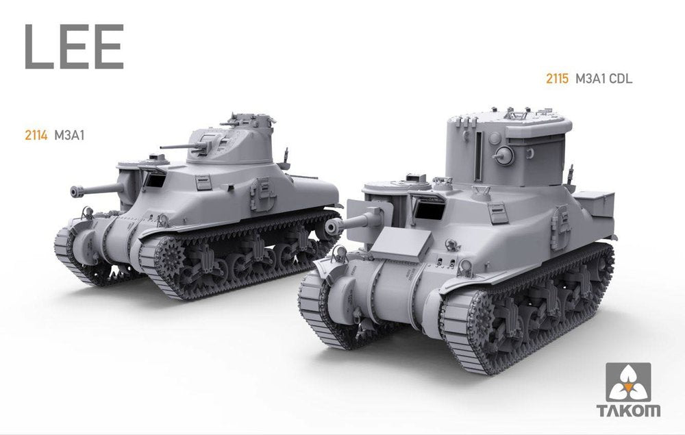 TAK2116 - Takom 1/35 British M3 "Grant" CDL Medium Tank