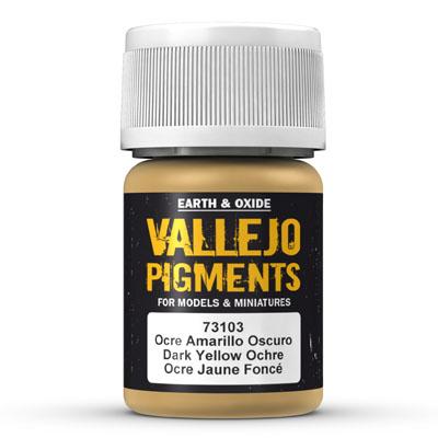 73.103 Dark Yellow Ocre - Vallejo Pigment