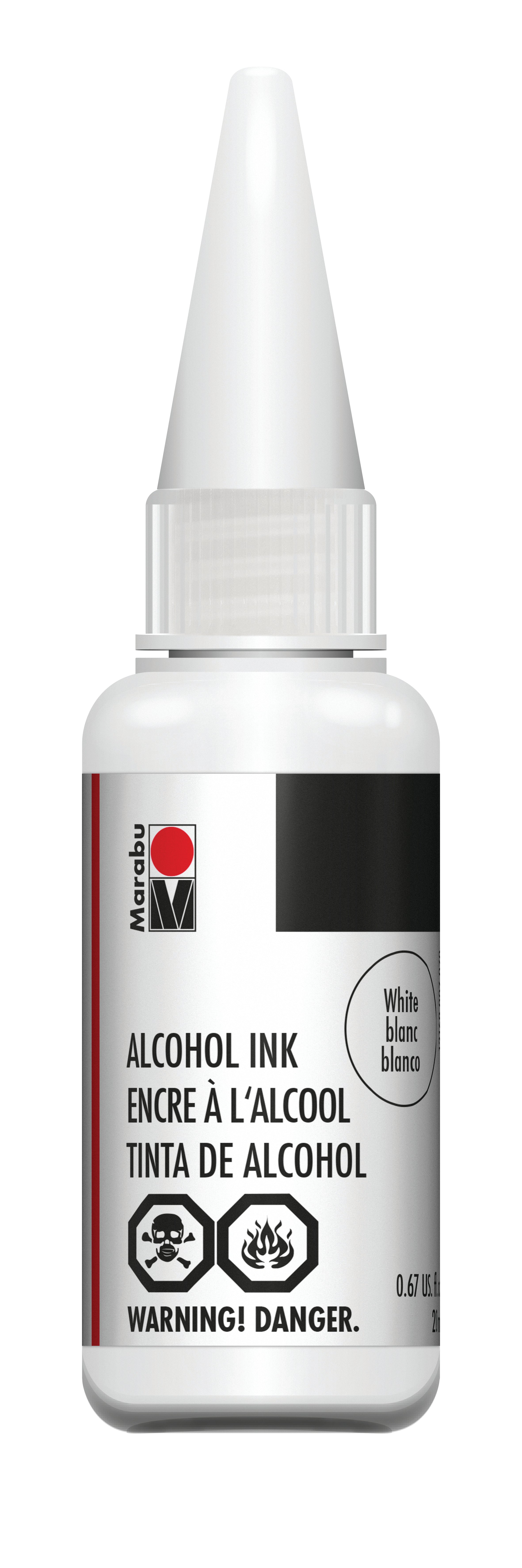 Marabu Alcohol Ink 20 ml -  WHITE