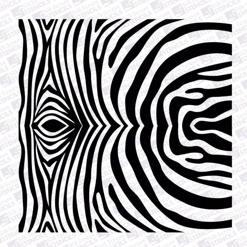 Pattern Zebra - F (92mm x 98mm)