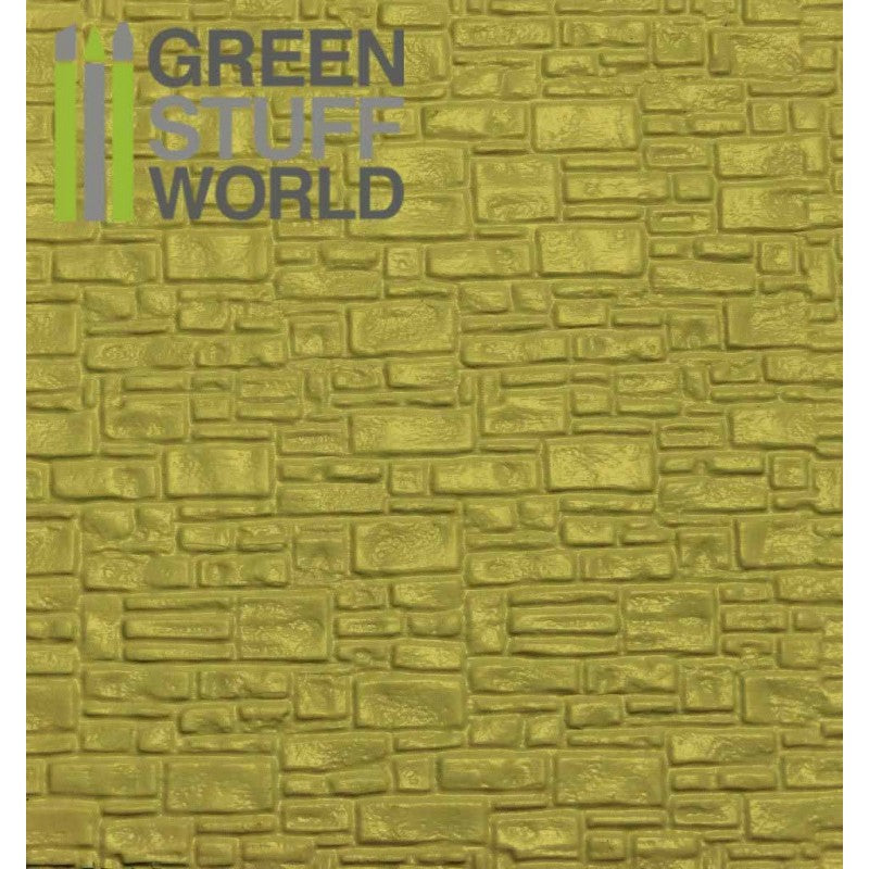 1108 - ABS Plasticard - Smooth Rock Wall Textured Sheet - A4