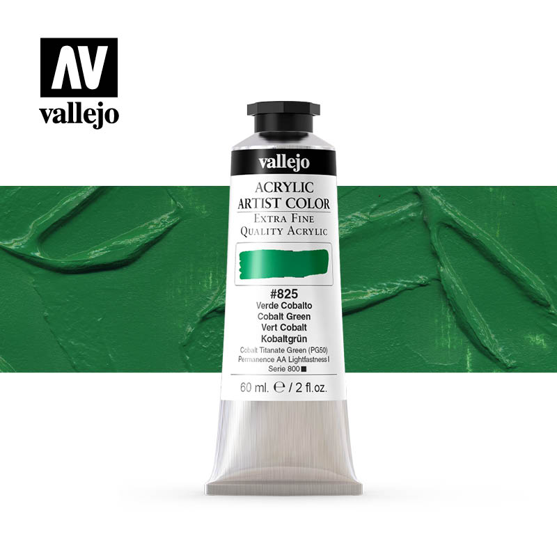 16.825 - Acrylic Artist Color - Cobalt Green - 60 ml