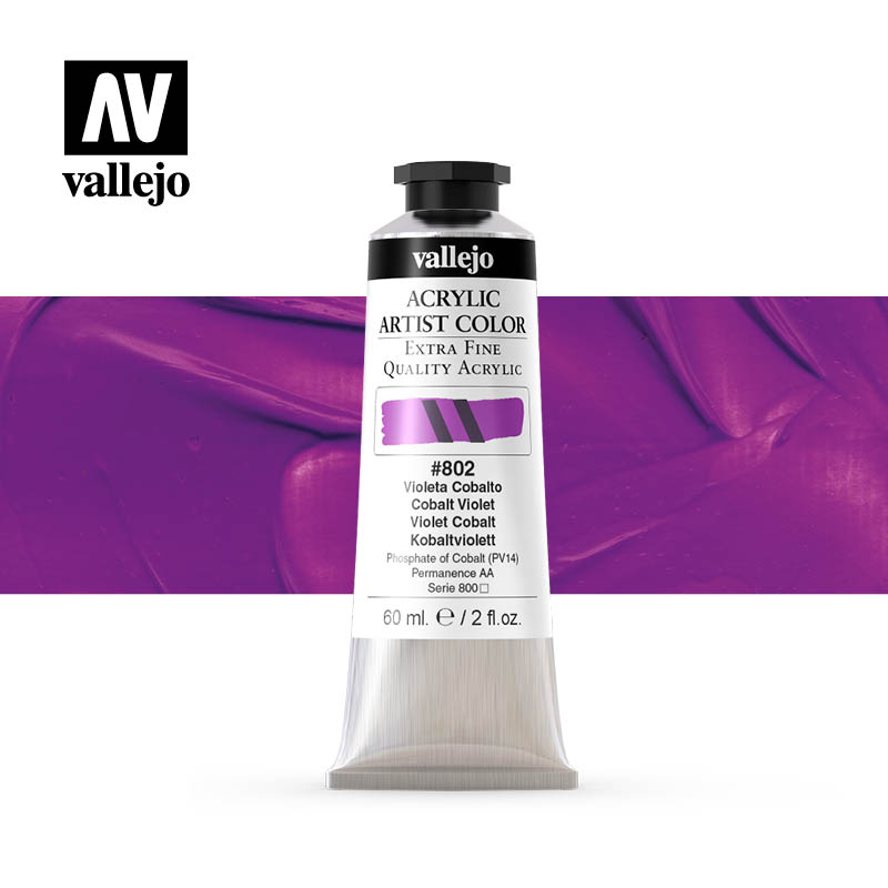 16.802 - Acrylic Artist Color - Cobalt Violet - 60 ml