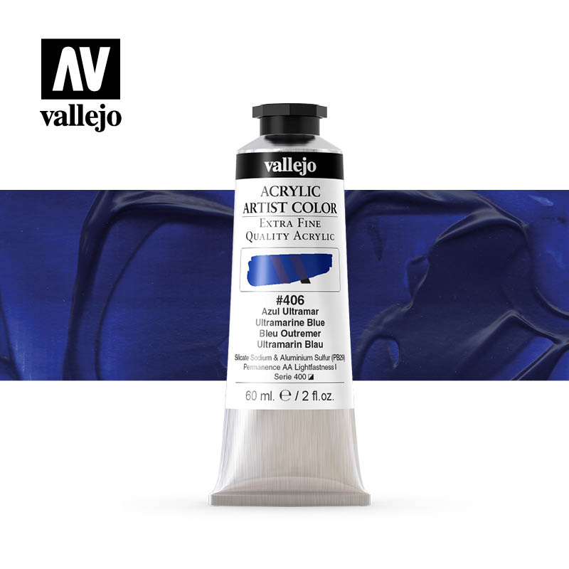 16.406 - Acrylic Artist Color - Ultramarine Blue - 60 ml