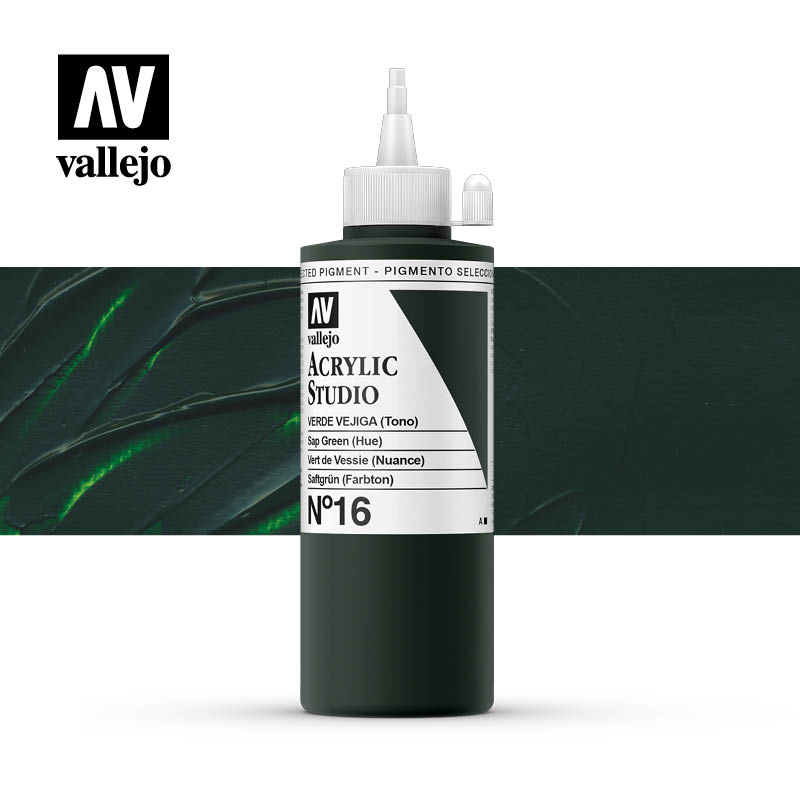 22.016 - Sap Green - Acrylic Studio - 200 ml