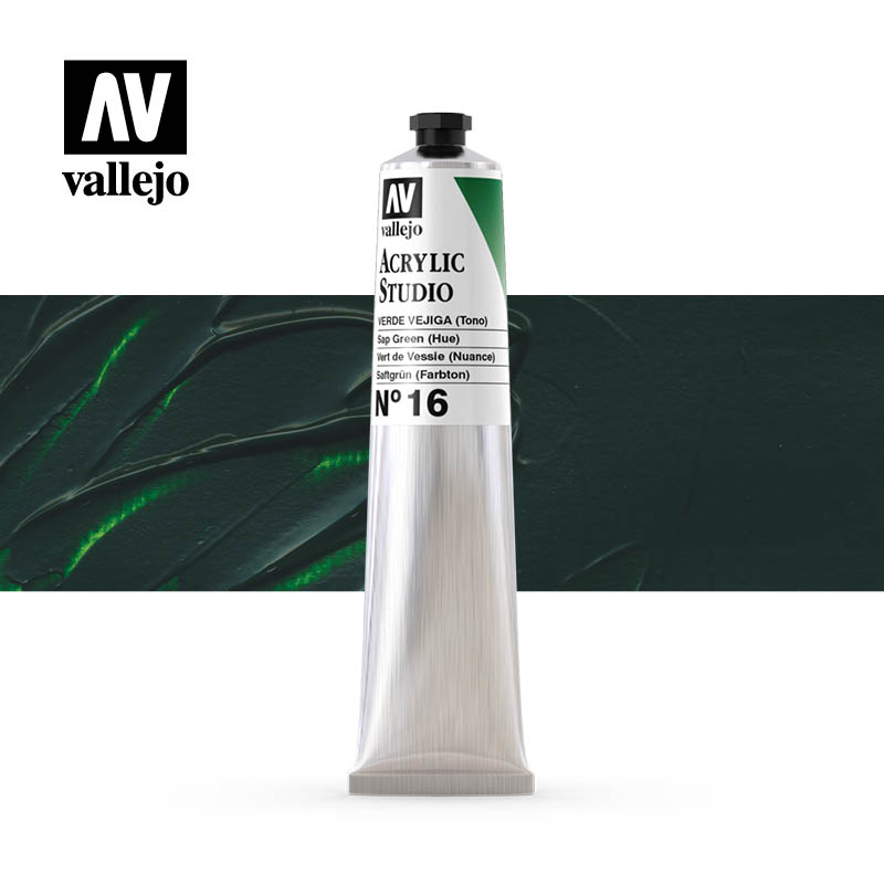 21.016 - Sap Green (Hue)- Acrylic Studio - 58 ml