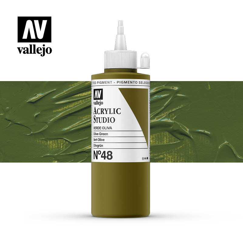 22.048 - Olive Green - Acrylic Studio - 200 ml