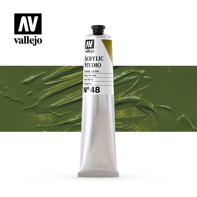 21.048 - Olive Green - Acrylic Studio - 58 ml