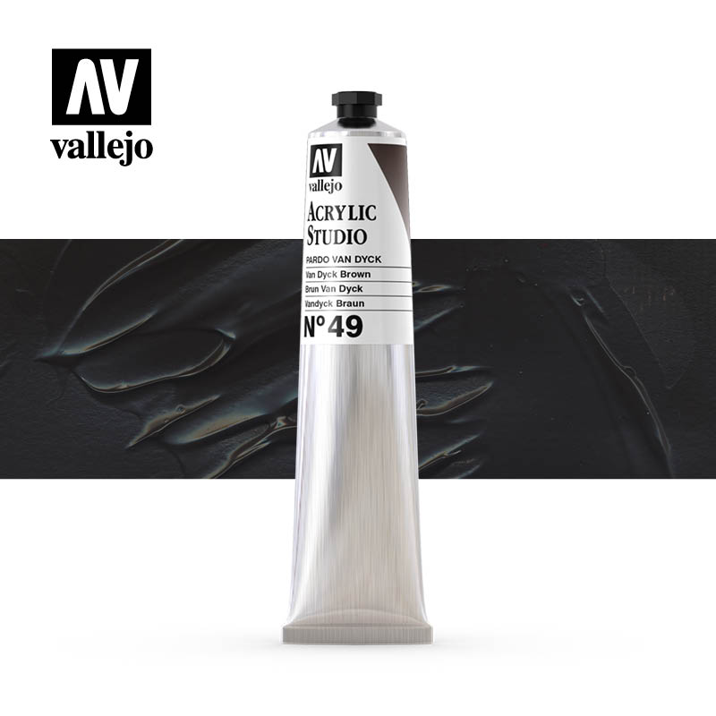 21.049 - Van Dyck Brown - Acrylic Studio - 58 ml