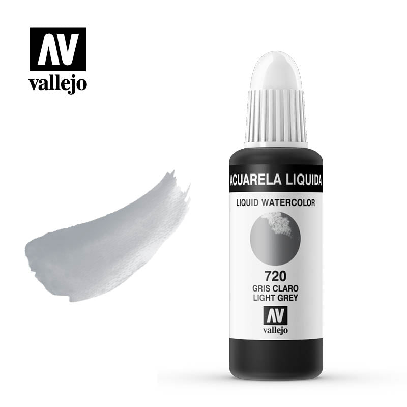 33.720 - Liquid Watercolor (Dye) - Light Grey 32 ml