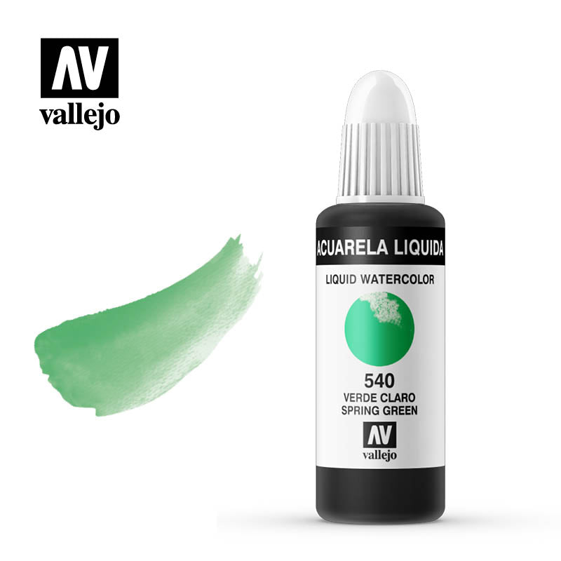 33.540 - Liquid Watercolor (Dye) - Spring Green 32 ml