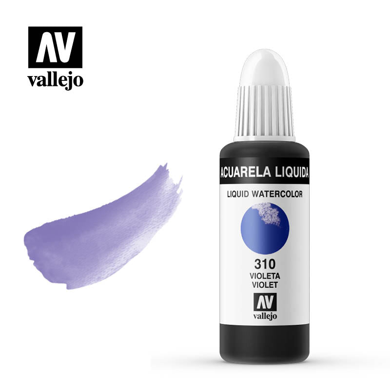 33.310 - Liquid Watercolor (Dye) - Violet 32 ml