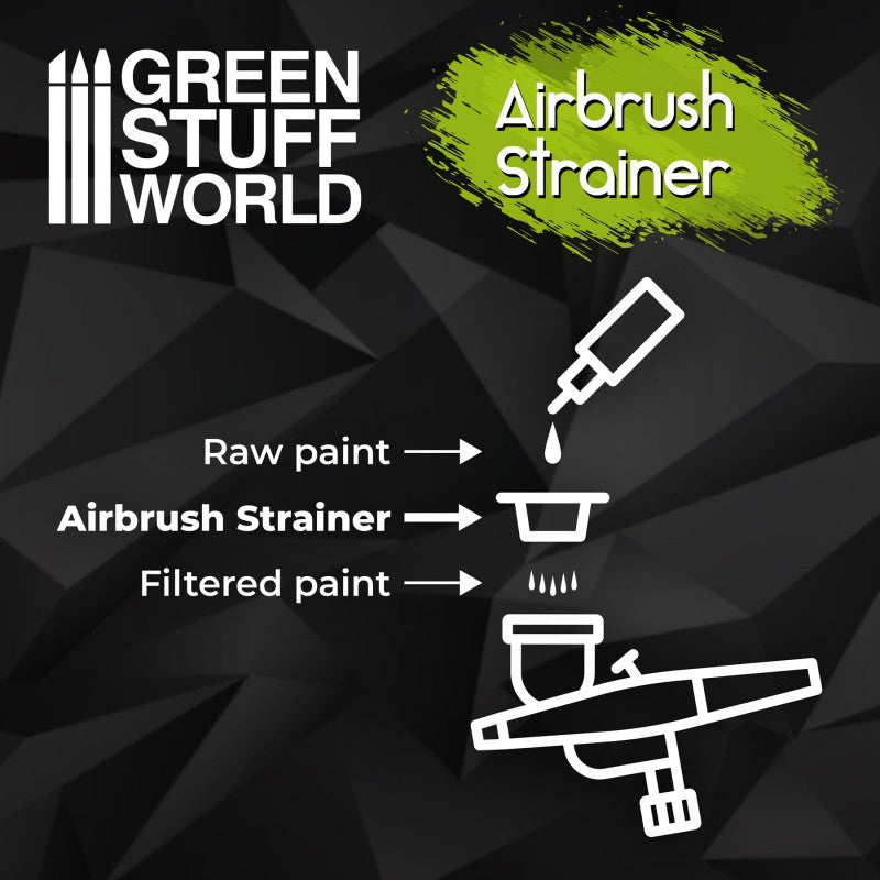 2560 - Airbrush Strainers 2pc set